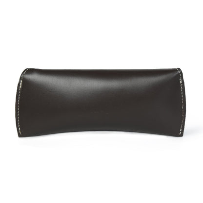 Brown Guard Leather Sunglass Case