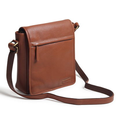 Leather Crossbody Bag for Travel Work