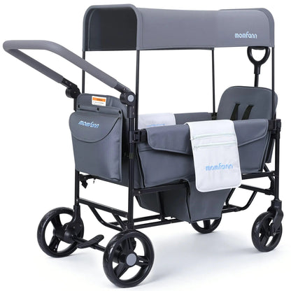 Momfann Lightweight Double Stroller Wagon for Kids